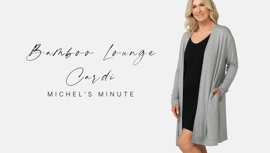 Bamboo Lounge Cardi | Michel's Minute | Bella Bodies Australia