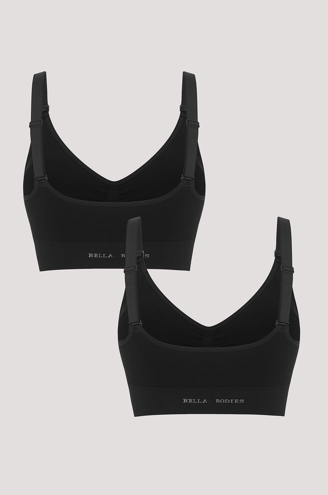 Multi Adjustable Wire Free | Bamboo | Bella Bodies Australia I Black 