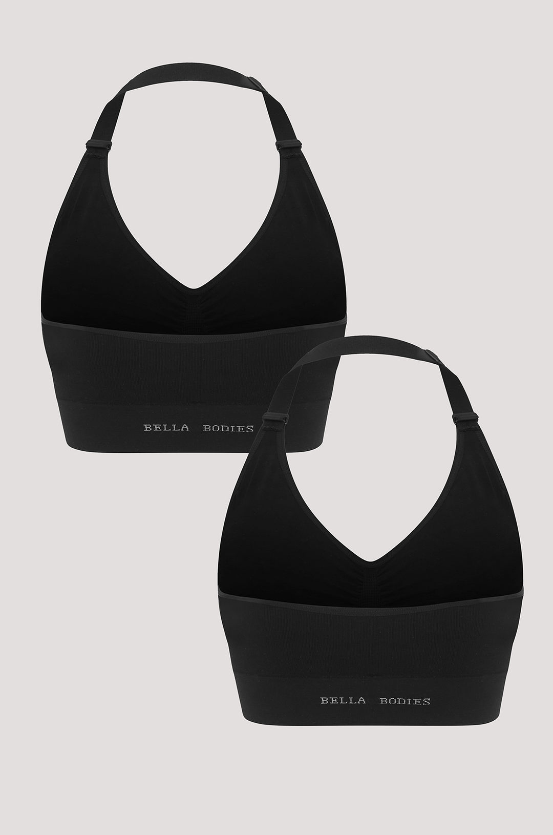 Multi Adjustable Wire Free | Bamboo | Bella Bodies Australia I Black 