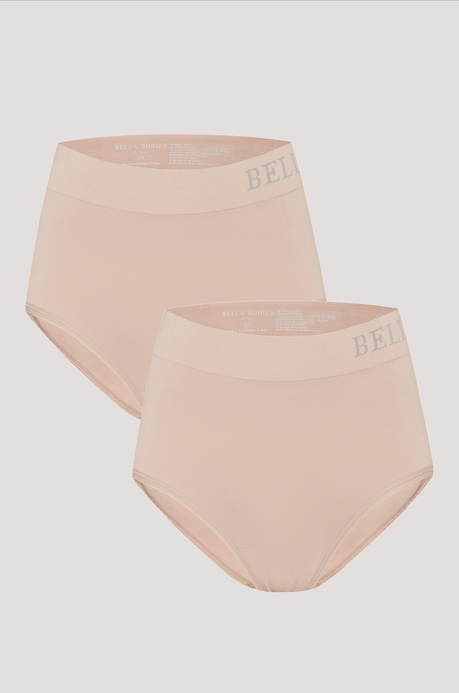 Bamboo Hi Waist Knicker 2pk