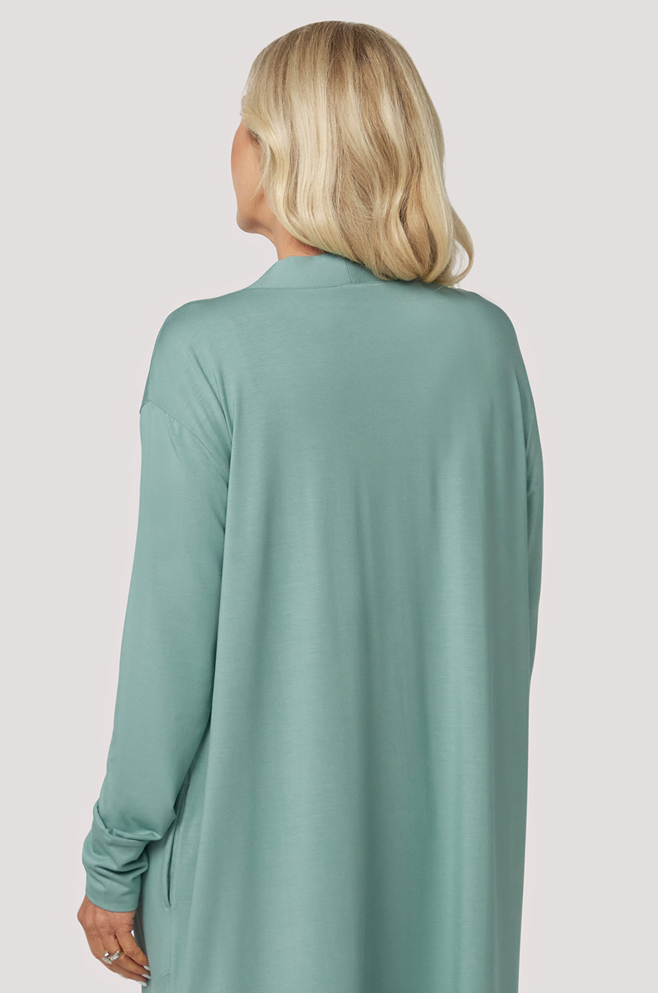 Bamboo Lounge Cardigan | Bella Bodies Australia | Sage