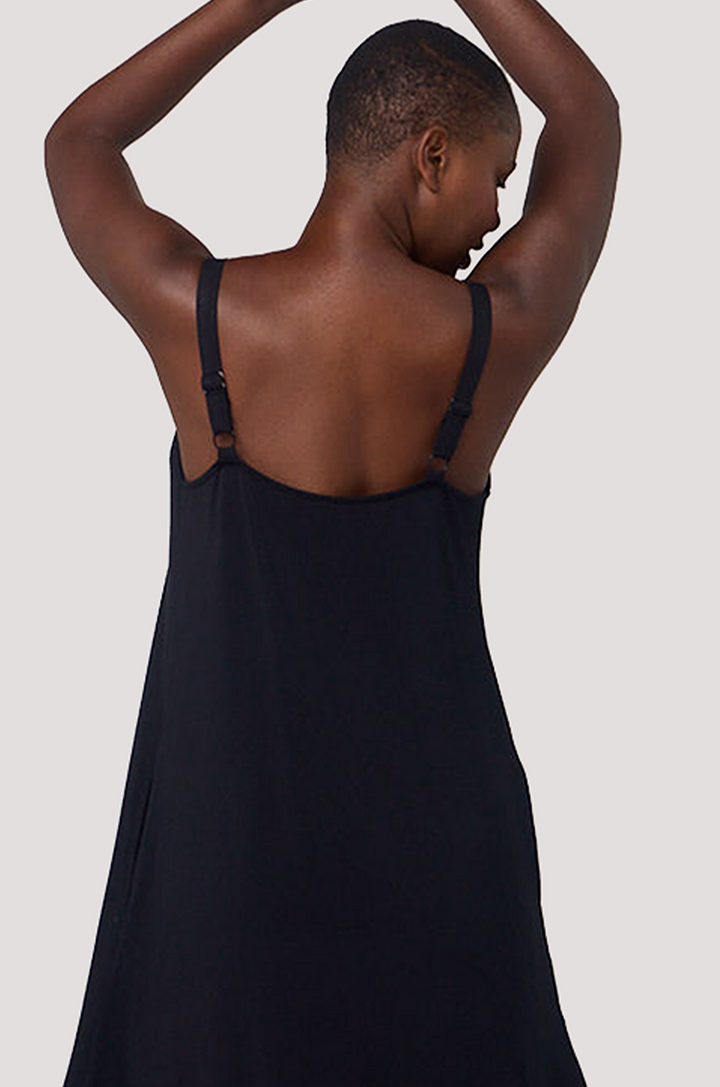 Bella Bodies | Bamboo | Swing Pocket Dress | Black