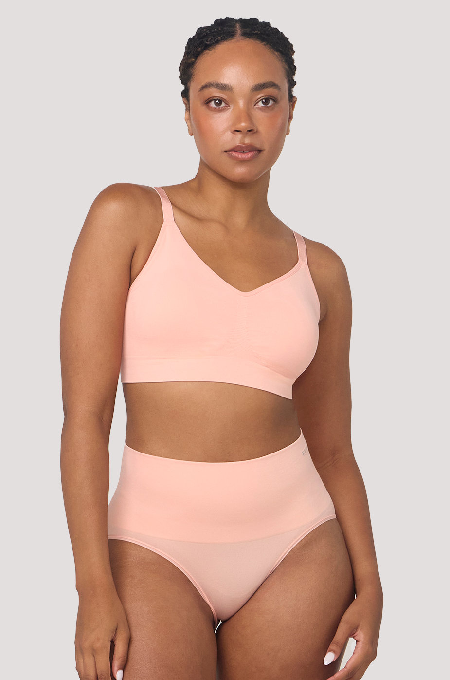 SmoothMe Knicker I Bella Bodies Australia I Peach | Front