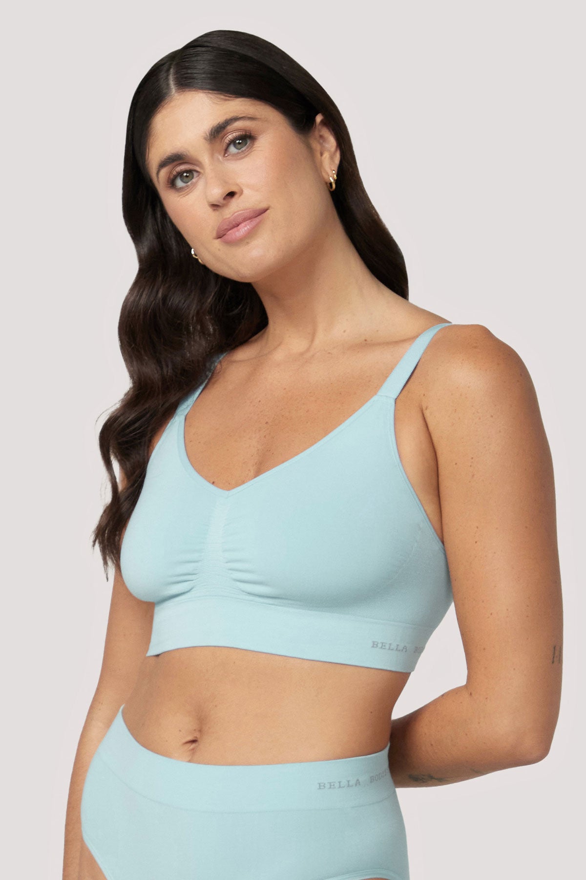 Bamboo crop top bra online