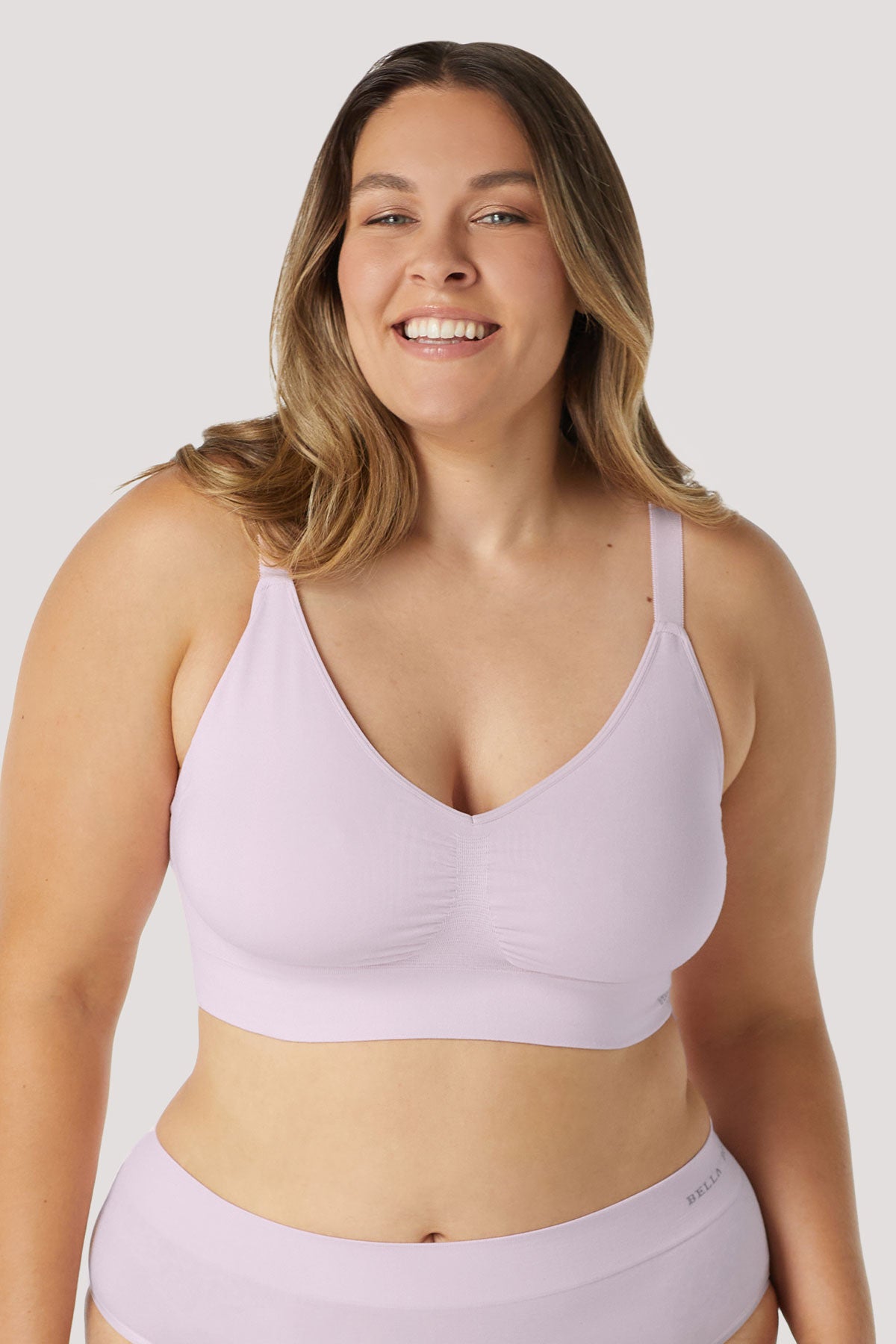 Soft crop discount top bra