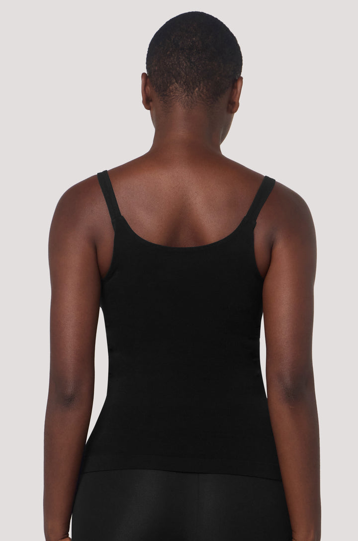 Pure Comfort Cami Tank Black Bella Bodies Australia